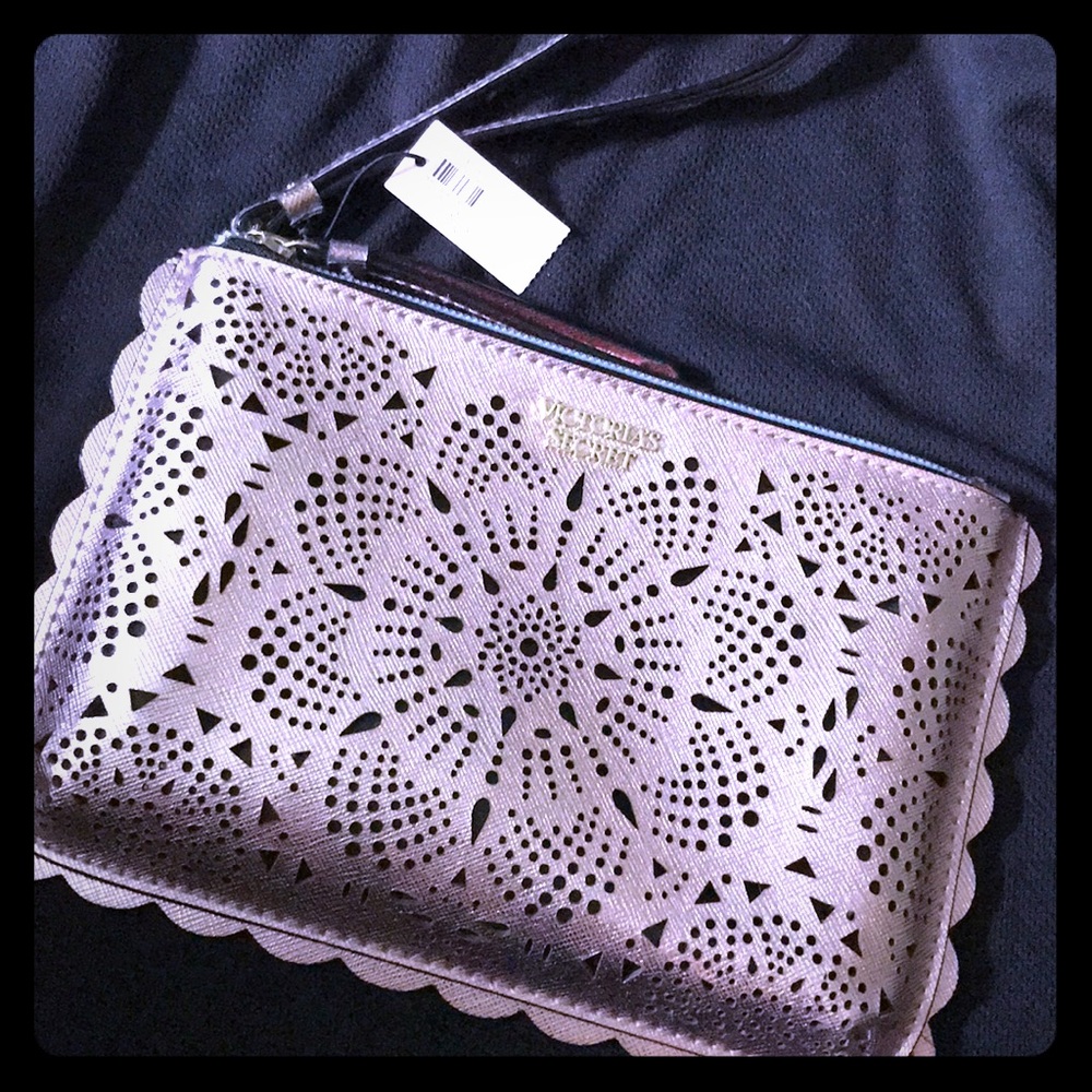 Victoria’s Secret Mandala Rose Gold Wristlet